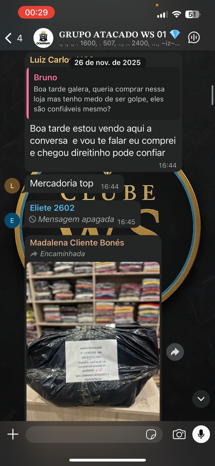 Grupo Atacado WS 01
